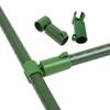 Connettore Staffa Supporto Crescita Piante Serra 10 Pezzi Staffa Supporto Rampicanti per Tubo da 16mm Giardino Pilastri Superiori Giunto Fisso