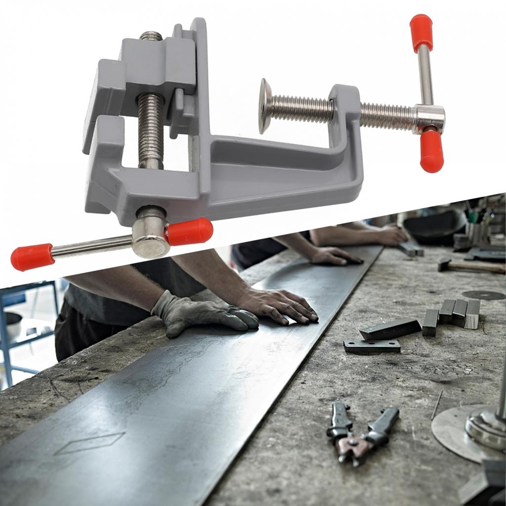 Vice Vise Table Swivel Lock Aluminum alloy Bench Clamp Pliers Portable