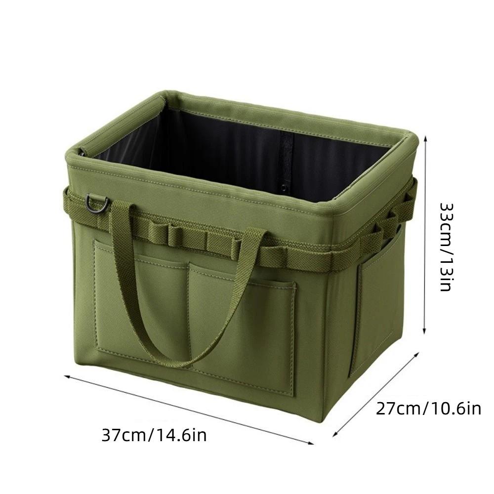 Oxford Cloth Tool Storage Bag Large Capacity Tool Organizer Portable Foldable Tote Car Repair