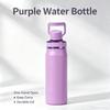 1PCS Outdoor Camping Sports Insulated Bottle 600ML Large Capacity Stainless Steel Direct Drinking Cycling Water Bottle Portable