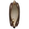 Gucci Ophidia Monogram Double G Pattern Zipper Closure Canvas And Leather Trim Crossbody Bag Women Bags Beige Brown 772311-K9GSG-8367