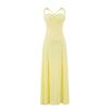 Women's new cross-back French temperament waist thin suspender dress dress