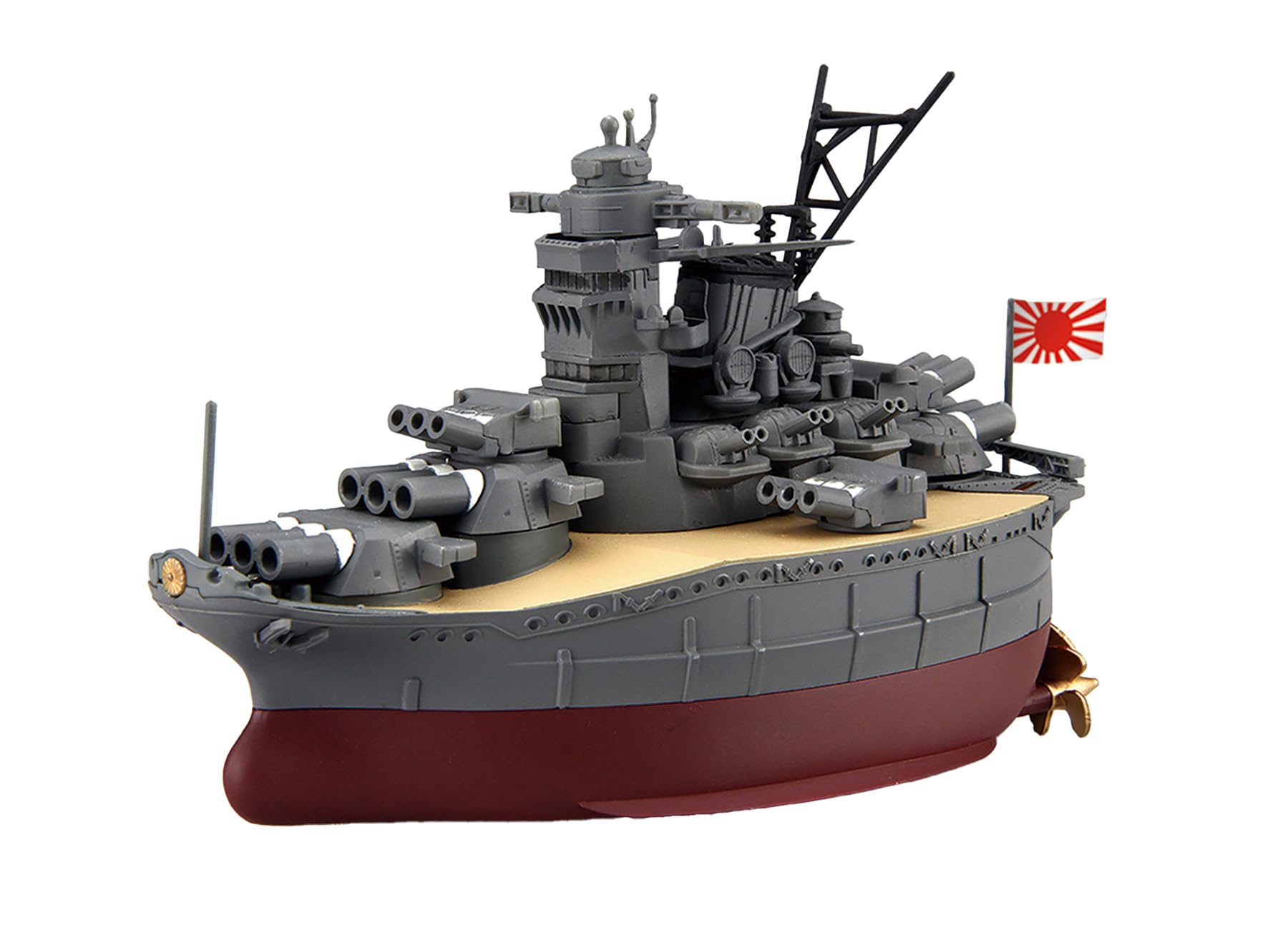 

Chibimaru Fleet Series Chibimaru Fleet Musashi Plastic Model Kit No. 2 серый