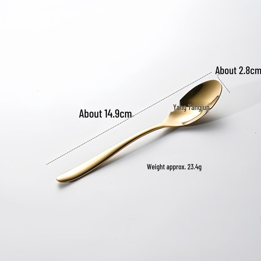 Stainless Steel 304 Cutlery Set: Fork, Spoon, Knife for Hotel, Home, Western Cuisine, Includes Soup and Coffee Spoon, Steak Knife, and Fork.