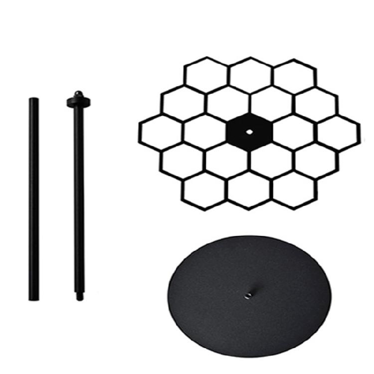 Medaillen-Präsentationsständer Drehbarer Metallständer Verstellbarer Ständer Stilvolles Medaillen-Präsentationsregal Geeignet für sportliche Leistungen
