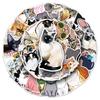 50 Cute Cat Waterproof Stickers for Laptop, Suitcase, Car, and Fridge Decoration