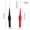 10 Stück Prüfspitze Multimeter-Nadel-Set Drahtbruch-Teststab Prüfspitze Durchmesser 0,7 mm
