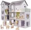 Kontext Dollhouse MDF House with Accessories 70 Cm LED