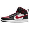 Air 1 High FlyEase Bred Toe Men Sneakers Black White Fire-Red CQ3835-061