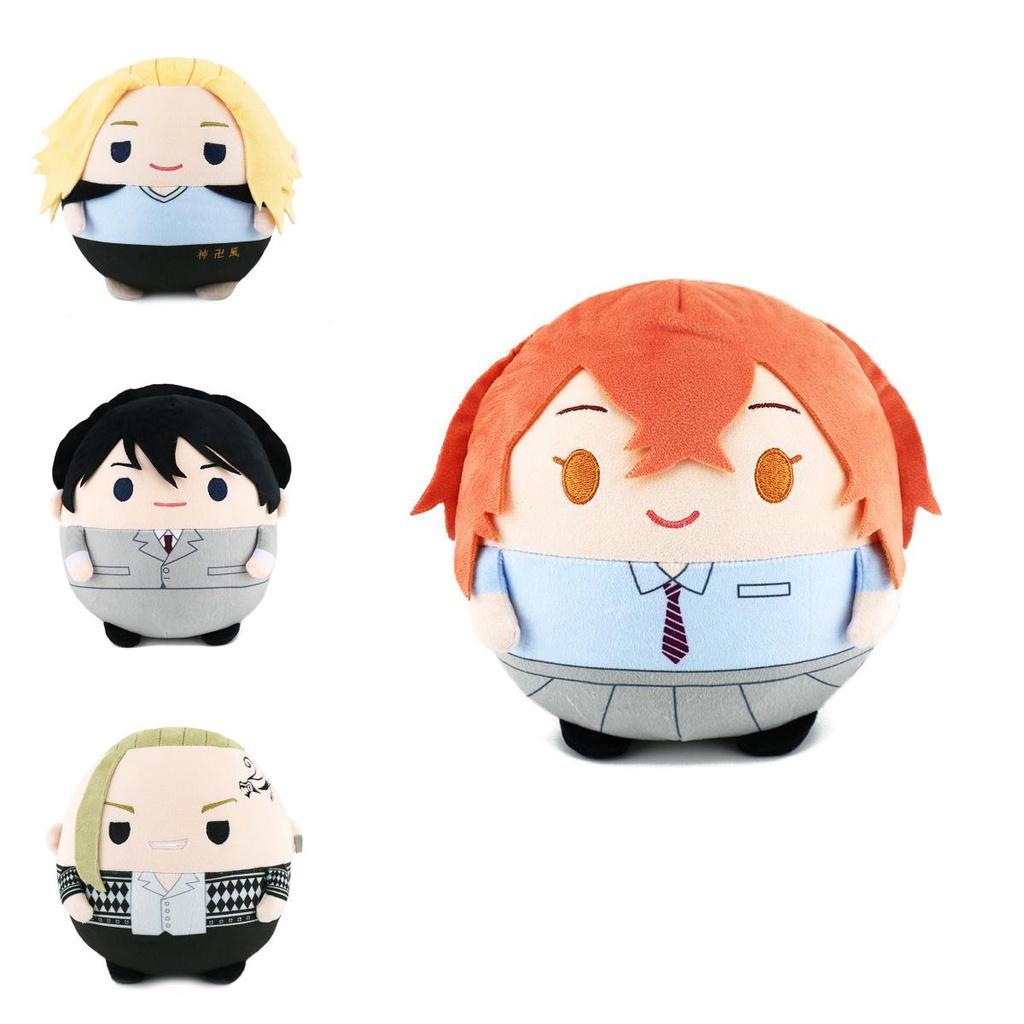 Tokyo Revengers Plush Toy Chubby And Cute 20cm Takemichi/mikey/draken/mitsuya Takashi/tachibana Naoto Pillow