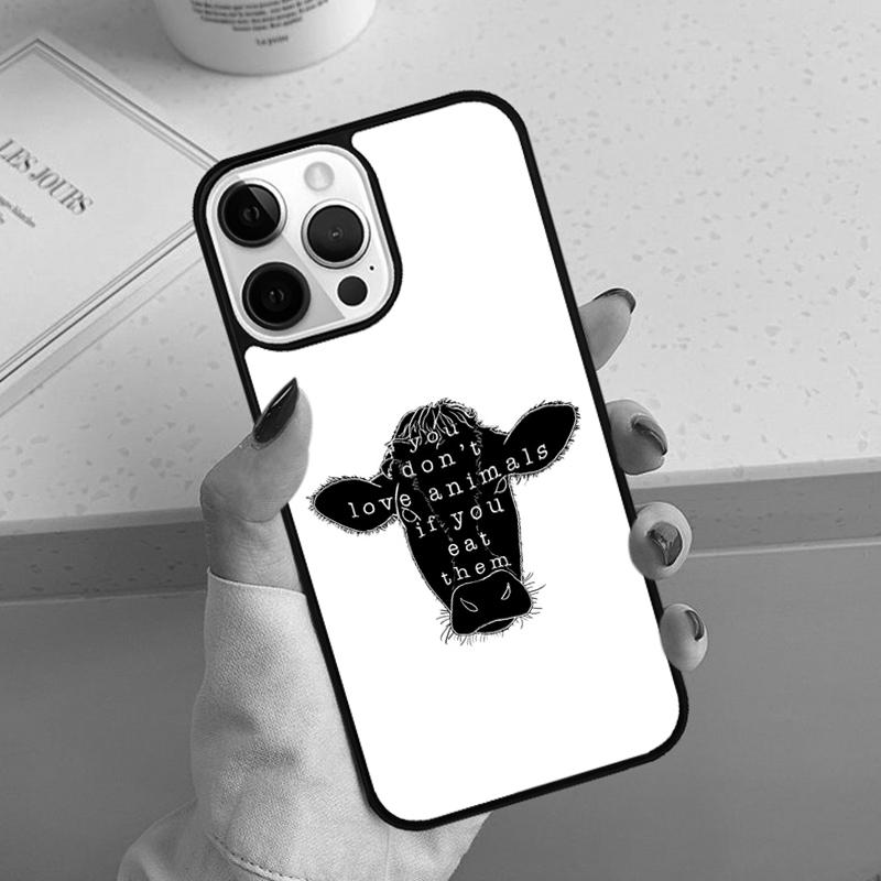 

Vegan Pattern Phone Case For iPhone 17 Air 11 12 13 14 15 16 Pro Max Cover For iPhone 17 Air Max Plus Coque Shell iPhone 11pro max