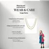 Stainless Steel High Polish Simple Lockbone Chain Unisex Commuter Versatile Non-Fading Basic O-Link Necklace