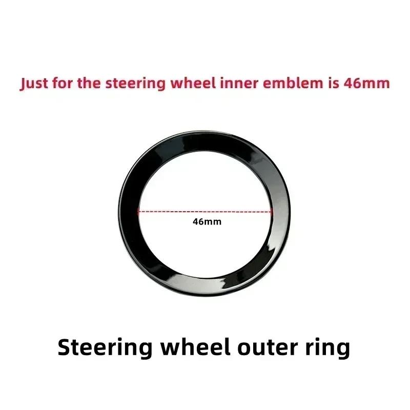 46/80/90mm Car Front Trunk Badge Steering Wheel IP34 Sticker for Skoda Logo Rapid Octavia Fabia Superb 2 3 Yeti Kodiaq Karoq