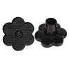 Floral Pattern Anti-Slip Silent Heel Protector for Ballet Shoes - Wear-Resistant TPU Material