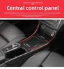 Pannello Trim Portabicchieri Centrali per Console Centrale Auto per Mercedes GLA CLA Classe A W176 2013-2018 LHD ABS Fibra di Carbonio