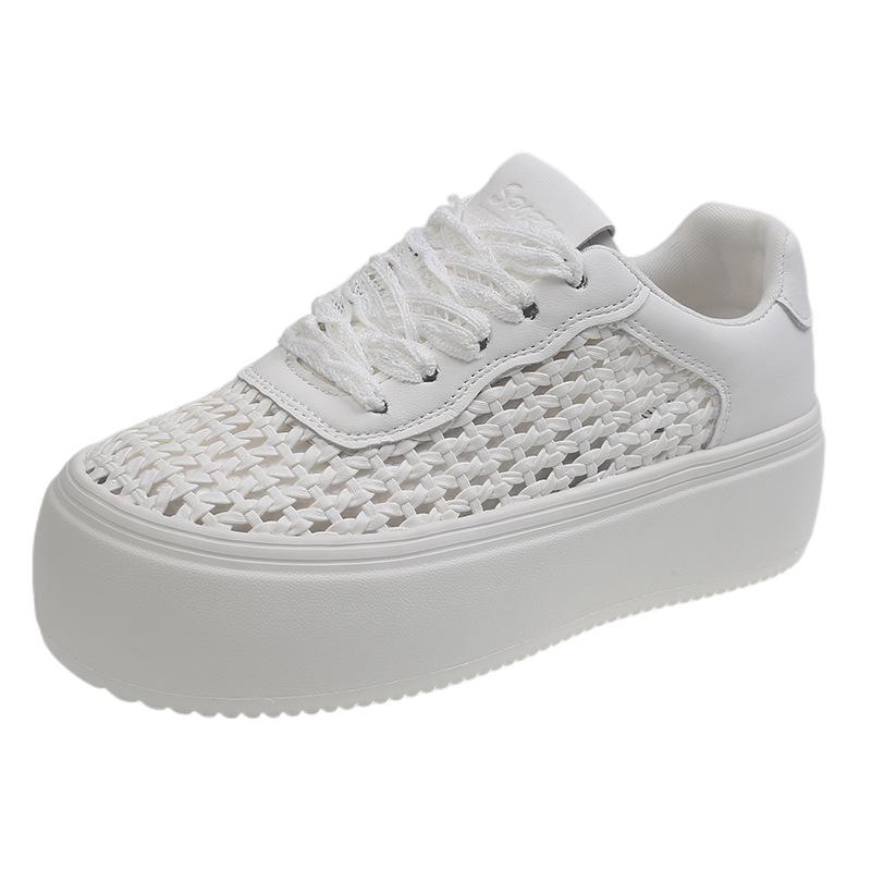 

Little white shoes women s new summer popular versatile small thick-soled breathable lightweight casual shoes 40