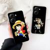 Luffy ONE PIECES Roronoa Zoro Sanji Phone Case for Samsung Galaxy Note 20 9 10 S8 S10 Lite S9 Plus A54 A53 A21S S10E A17 Cover