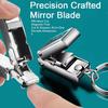 Nail Clippers Portable Fingernail Nail Scissors Cutter Stainless Steel Manicure Tools Fingernails Toenail Clippers for Nail Care