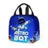 3d Universe Robot Astro Bot Handbag Insulated Bag Cooler Capacity Bags Lunch