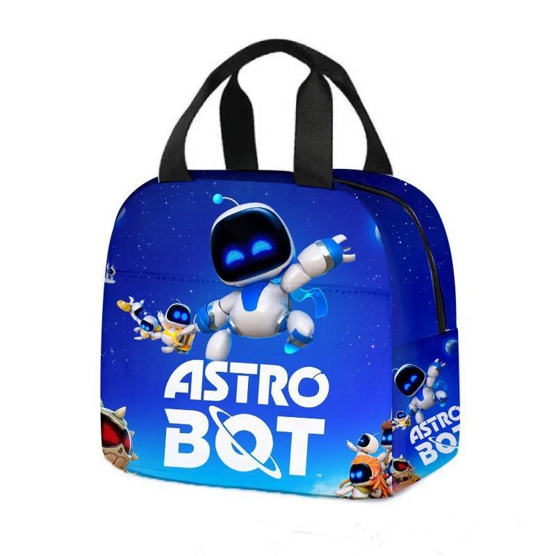 3d Universe Robot Astro Bot Handbag Insulated Bag Cooler Capacity Bags Lunch