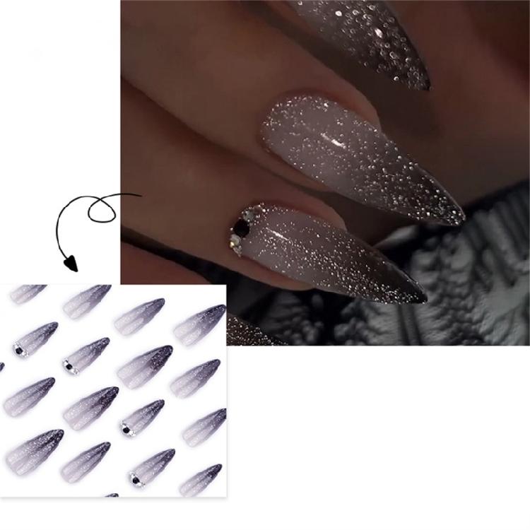 Stiletto mandlové tipy na nehty umělé nehty nalepovací na nehtovou tyčinku nalepovací na nehet lisovací na nehet umělé falešné nehty pro ženy dívky