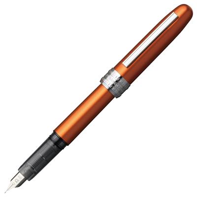 Platinum Fountain F Fine Plaisir Nova Orange Official Import Pen, Nib, PGB-1000 25-2,