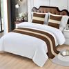 Premium Long Bed Banner Bed with Towel Modern Home Beds End Towel, Hotel Specific Pillow Cover, Light Luxury Bed End Towel