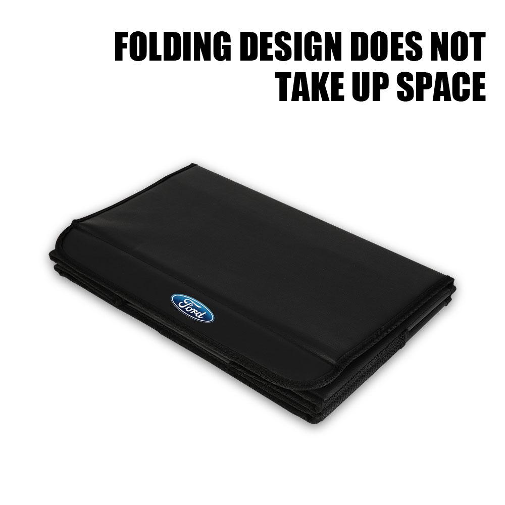 Car Large Storages Box Organizer Bag Sundries Stowing Tidying For Ford Focus Kuga Mustang ST Racing Transit Mondeo Mk7 8 Shelby