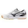 Mizuno Cyclone Speed 5 White Black Unisex Sneakers Chamois V1GA258055