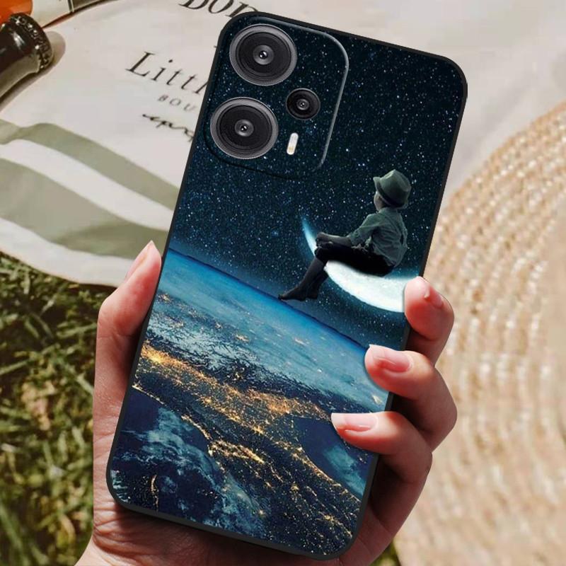 For POCO F5 5G Case 6.67'' Soft TPU Silicone Shockproof Covers for Xiaomi Poco F5 Phone Cases PocoF5 F 5 Wolf Lions Coques