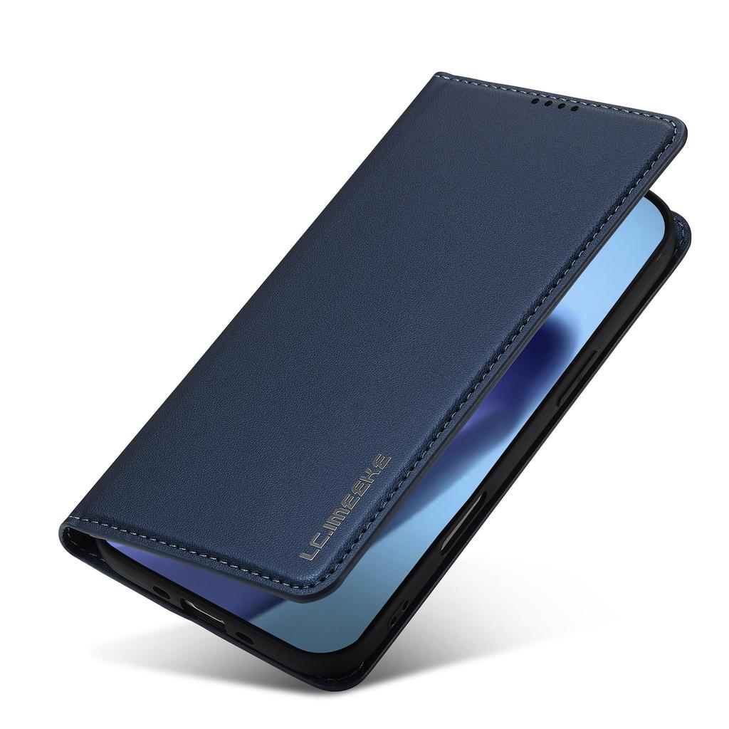 LC.IMEEKE L1 Series for iPhone Air Case PU Leather Wallet Stand Protective Phone Cover