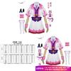Pretty Derby Special Week Cosplay Costume For Anime Game Role Play With Polyester Cotton Fabric