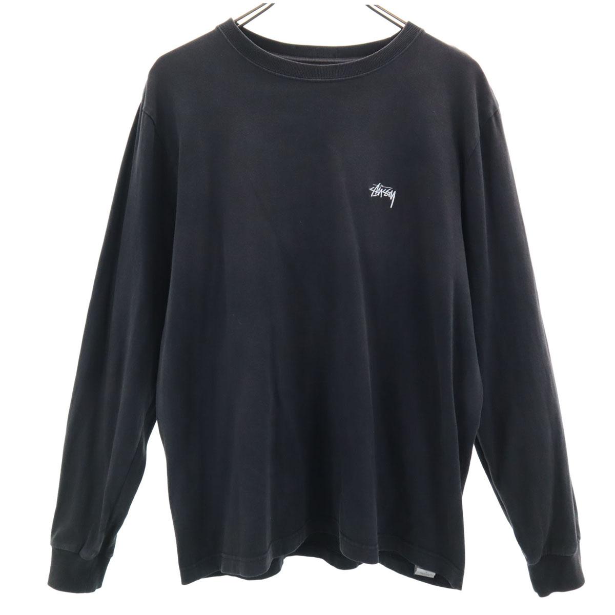 

STUSSY Long sleeve T-shirt S Black series sweat Men s Used
