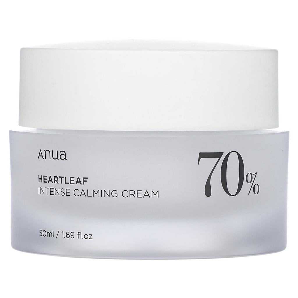 Heartleaf 70% Intense Calming Cream, 50Ml(1.69Fl Oz)
