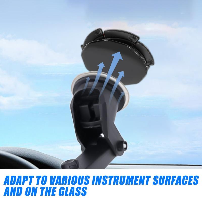 Suction Cup Spacer for Car Cell Phone Holder Strong Adhesive Base Center Console Dashboard Mounting Plate Cell Phone Holder Pad
