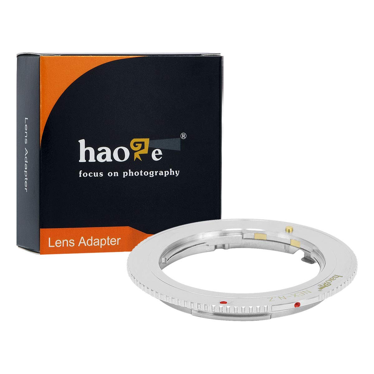

Haoge Manual Lens Mount Adapter for Sony E Lens to Nikon Z50 Cameras Z, Z6, Z7,