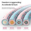 6-Section Self-Adjusting Weighted Fitness Hula Hoop, Exercise Hoop, Flexible and Adjustable