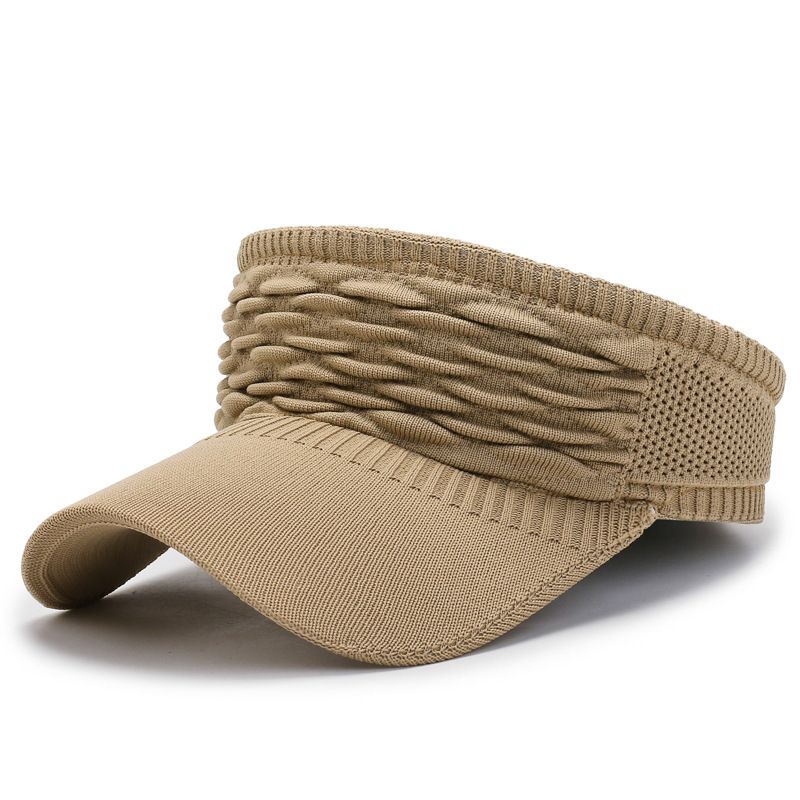 Hat Female Summer Air Top Sunhat K-style Sun Protection without Top Peaked Cap Sun Hat Sports Running Outdoors Baseball Cap