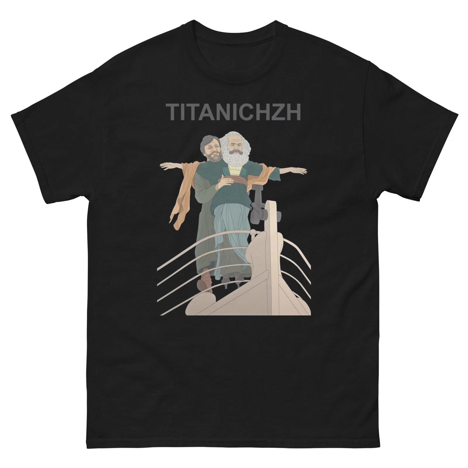 And so on, and so on T Shirt Artwork #Slavoj Zizek #Karl Marx XL