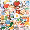 50pcs Ins-style Cute Bear Cartoon Planner & Device Decoration Waterproof Stickers