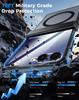 Per Motorola Razr 60 Ultra Custodia Rigida Trasparente cerniera centrale Ricarica wireless magnetica Protezione Cover Posteriore Per Razr 60 Guscio