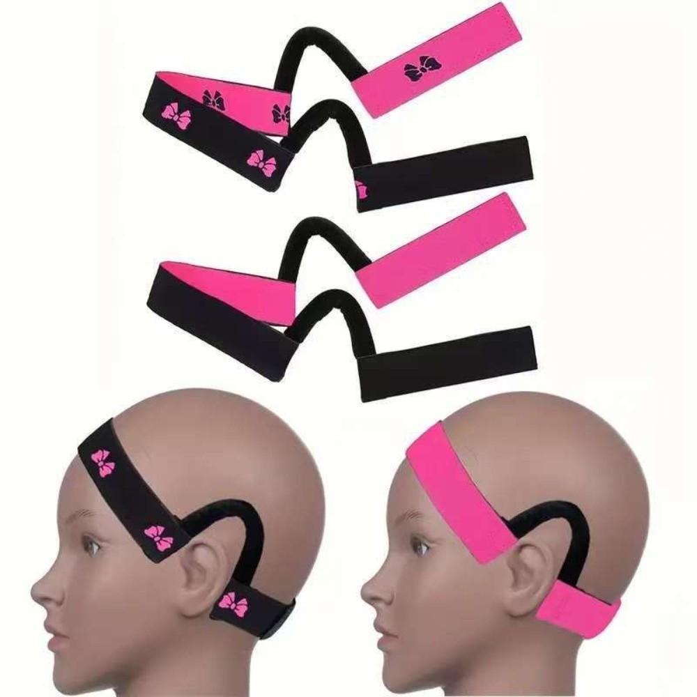 Adjustable Ear Hanger Melting Band Comfortable Wig Edges Wrap Fashion Black Lace Wig Band Women