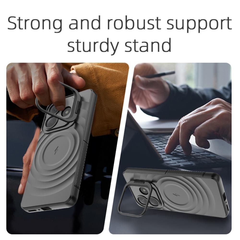 Redmi Note 14 Pro Plus 5G Phone Cover Magsafe Compatible For Xiaomi Poco X7 Wireless Charge Shockproof Case Camera Bracket Skin Touch Feel Funda