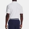 Under Armour Polo Shirts Men's White Moderate Straight Fit 1377362-100