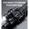Feyachi FL11-MB Tactical Flashlight 1200 Lumen LED Weapon Light with Picatinny Rail Mount and Pressure Switch Included