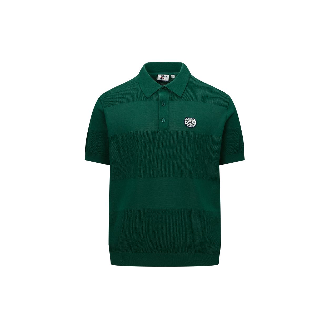 

Reebok Soft Comfortable Loose Short Sleeve Polo Shirt Men tops Green 24FRC431MGL1 M