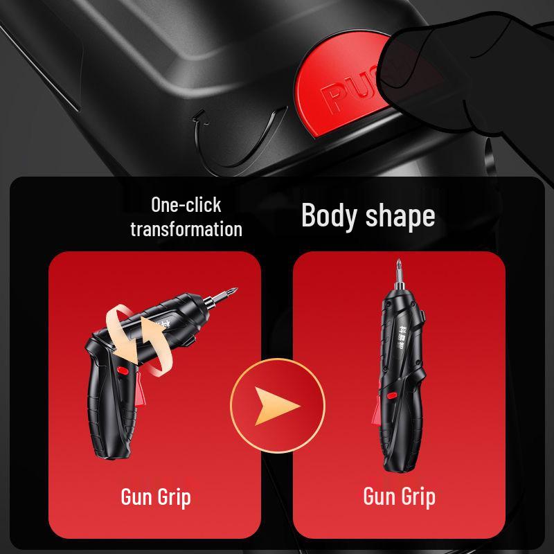 48-Piece Multifunctional Rechargeable Mini Screwdriver Set