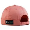 XL 62 Cap Big Head Hat Without Visor Docker Brimless Hats Vintage Beanie Hat  for Men Women