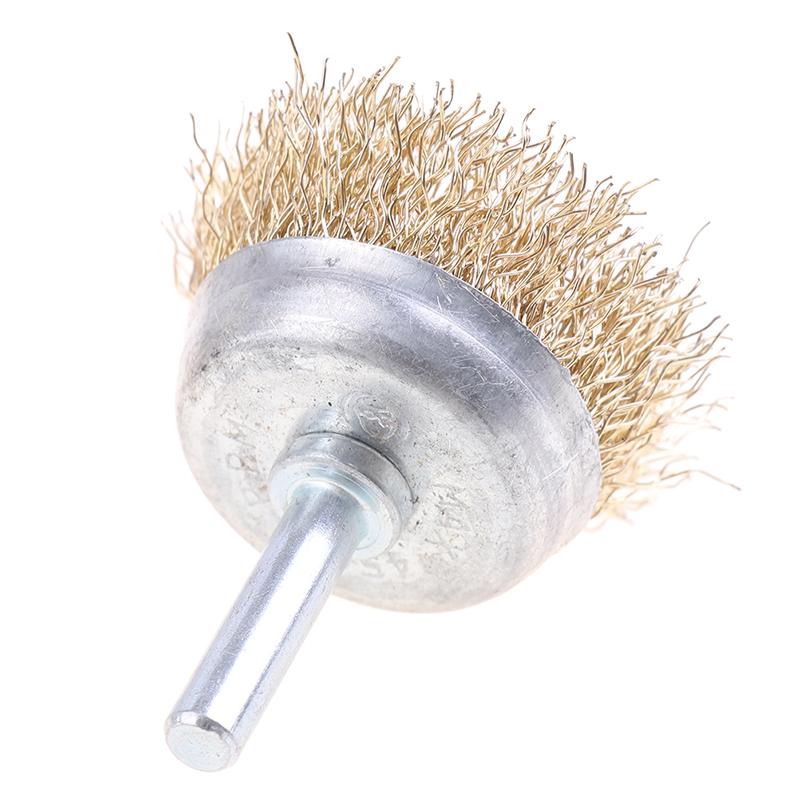Купить Стальная проволочная колесная щетка для бурения Вращающийся ...