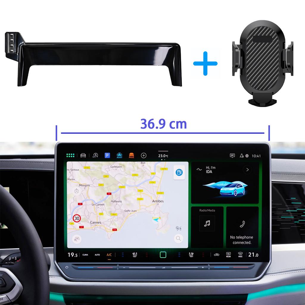 For Volkswagen Passat Variant 2024 2025 Phone Holder Car Phone Wireless Charger Magnet Mount Car MagSafe for Passat Accessories